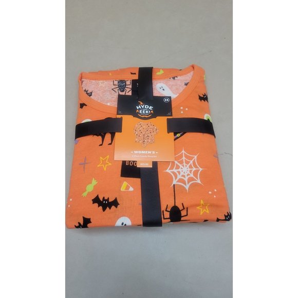 Women's Plus Size Halloween Matching Family Pajama Set - Hyde & EEK! Boutique 3X - Picture 3 of 6